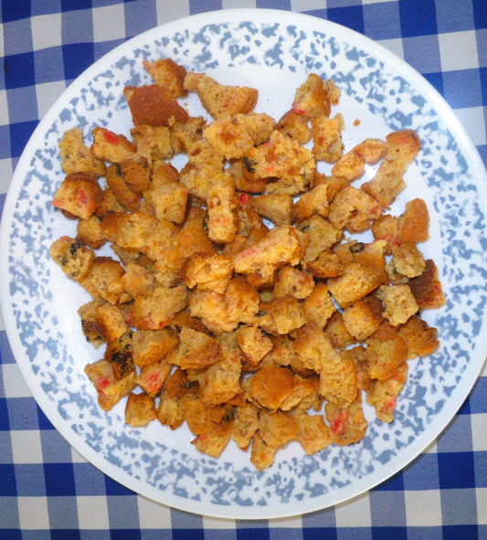 Freeze-Dried Gluten-Free Friendship Cake Bites with Pecans