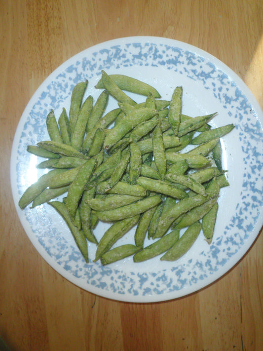 Freeze-Dried SugarSnap Peas with Ranch Dressing